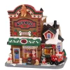Lemax Village Collection Wags Motel & Doggy Daycare Meet Santa Paws #15800