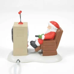 North Pole Village Santa At The Man Cave #6011405