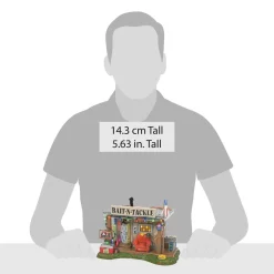 Snow Village Christmas Vacation Selling The Bait Shop #6011426