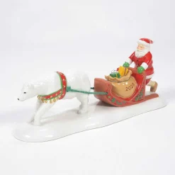 Snow Village Santa Comes To Town 2023 #6011430