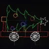 Train Car With Christmas Tree #Led-Tc03-4
