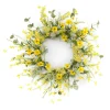 Yellow Mini Floral Wreath